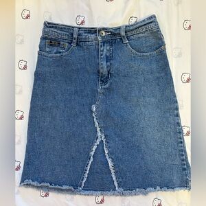 Revolt 2000s denim skirt